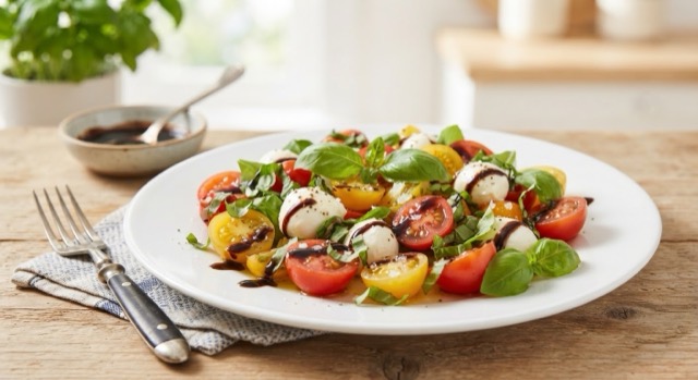 Fresh summer caprese